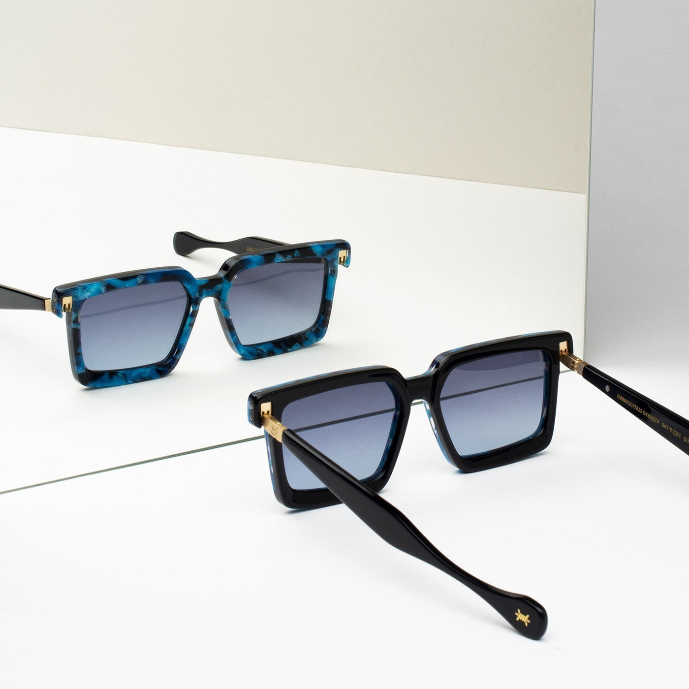 TWIST ONE Azzurro Striato - Nero