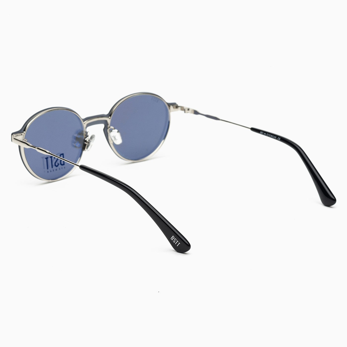 Occhiali da Vista con Clip Sole Bust Out Linea BSTT - Crocodile Argento