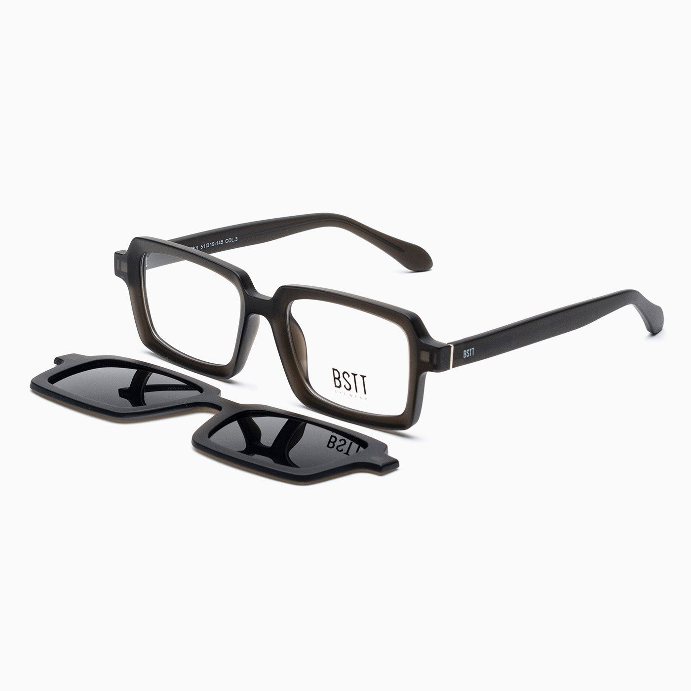 BSTT - Amantis 1 Grigio Opaco con Clip