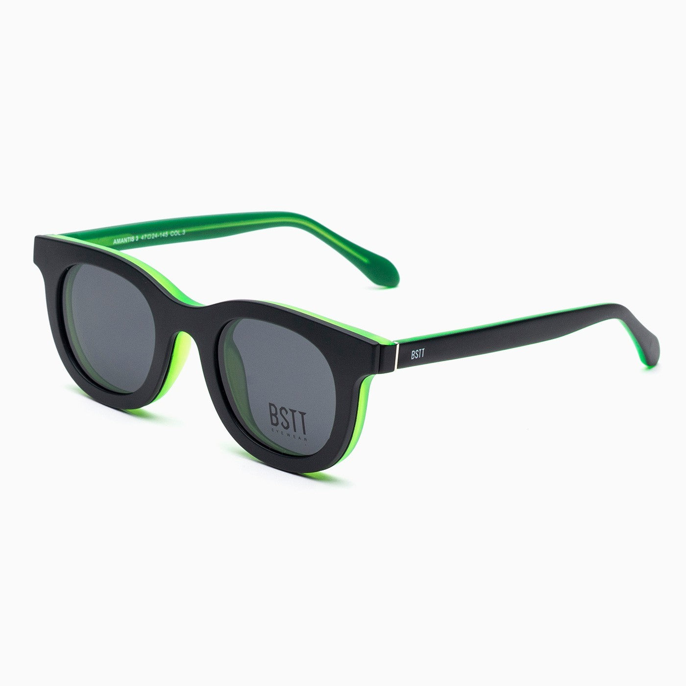 BSTT - Amantis 3 Nero - Verde con Clip