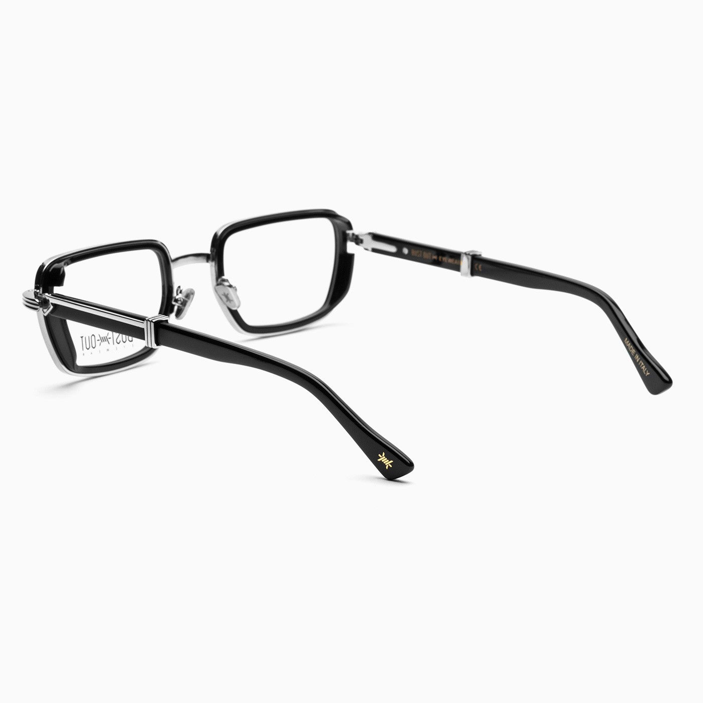 Occhiali da vista Bust Out modello Clint argento-nero