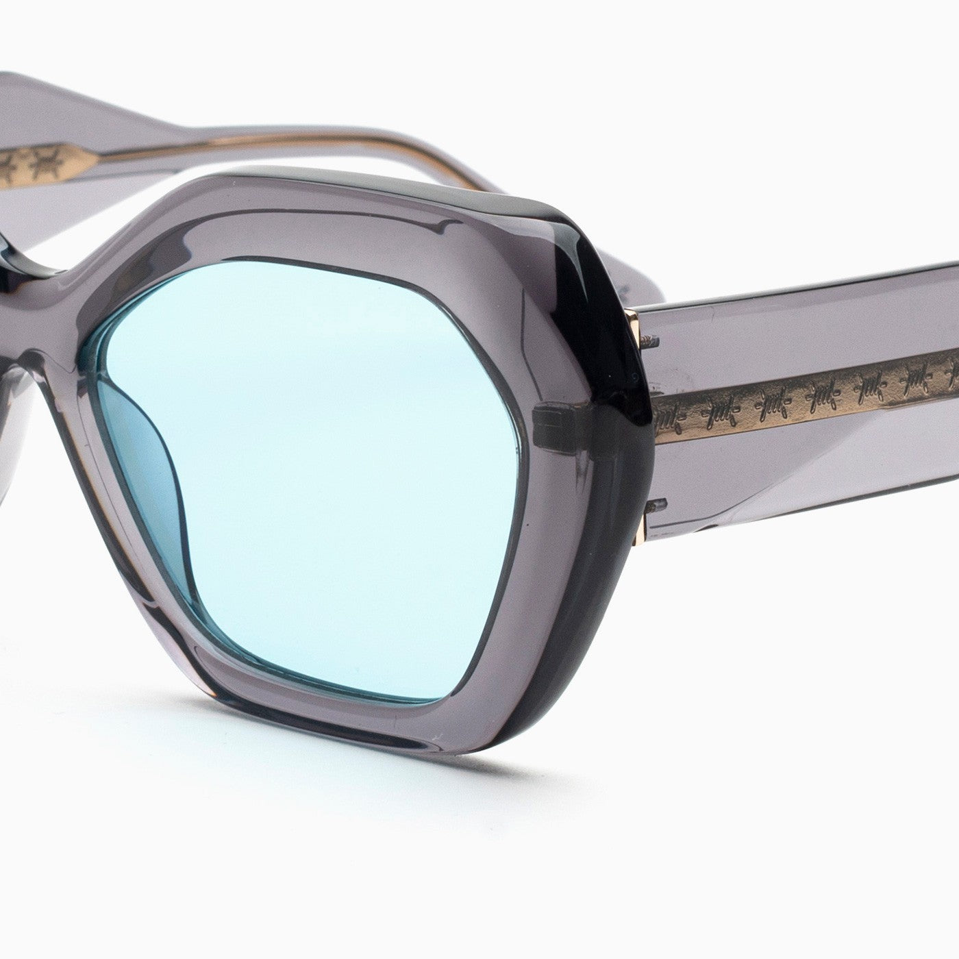 Occhiali da sole Bust Out Dorothy cristallo grigio