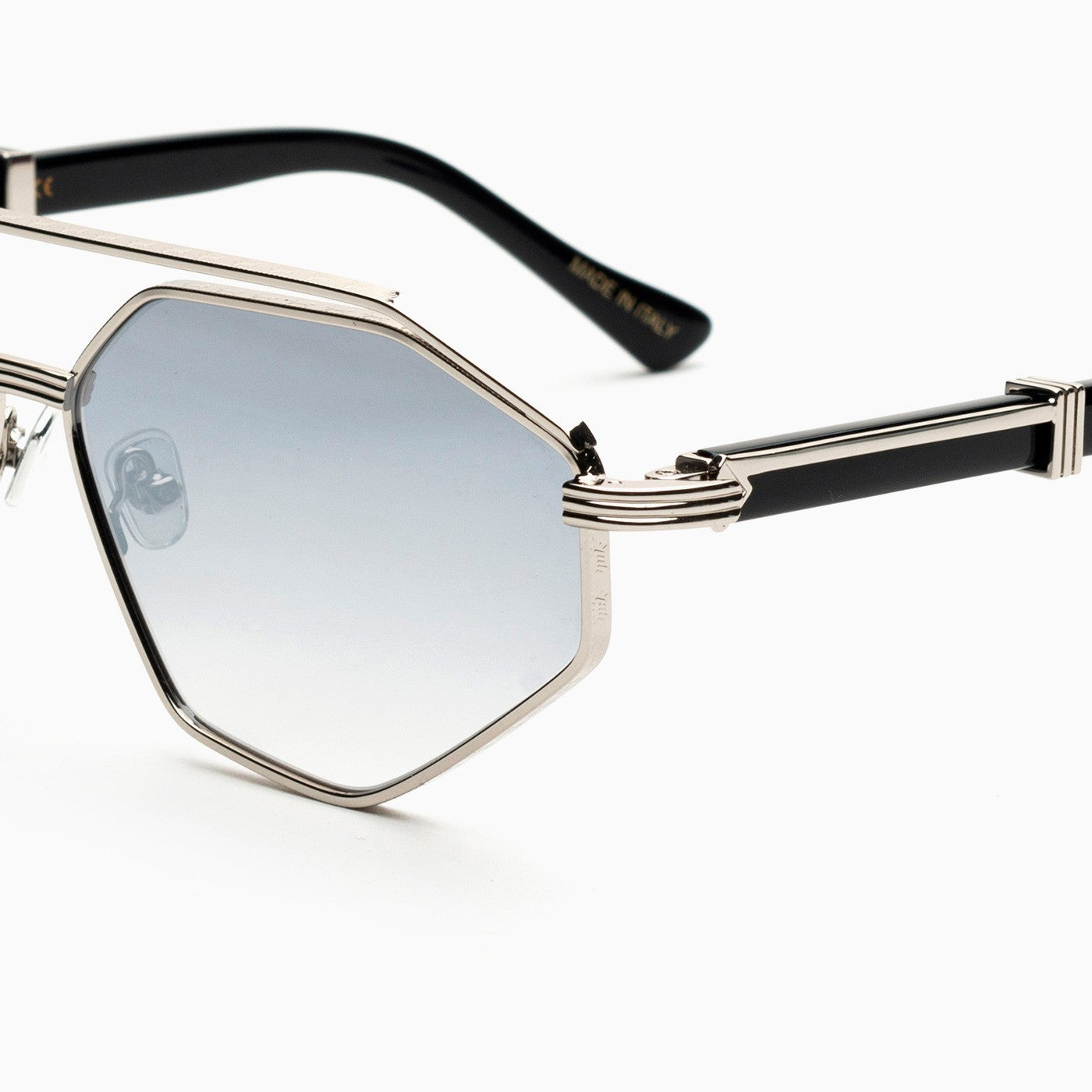 Occhiali da sole Bust Out modello Ferdinand montatura in argento-nero