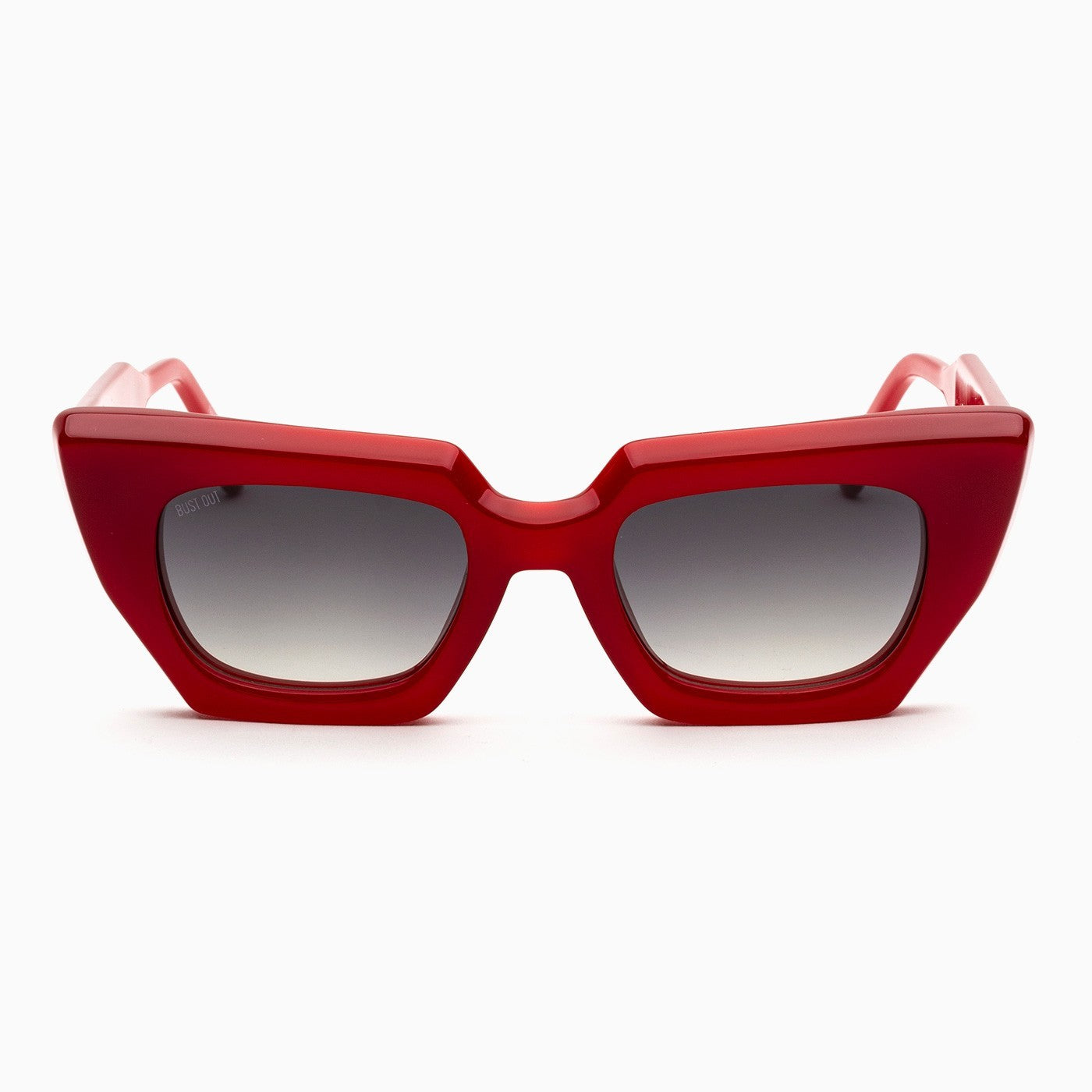 Occhiali da sole Bust Out rosso con lente fumè