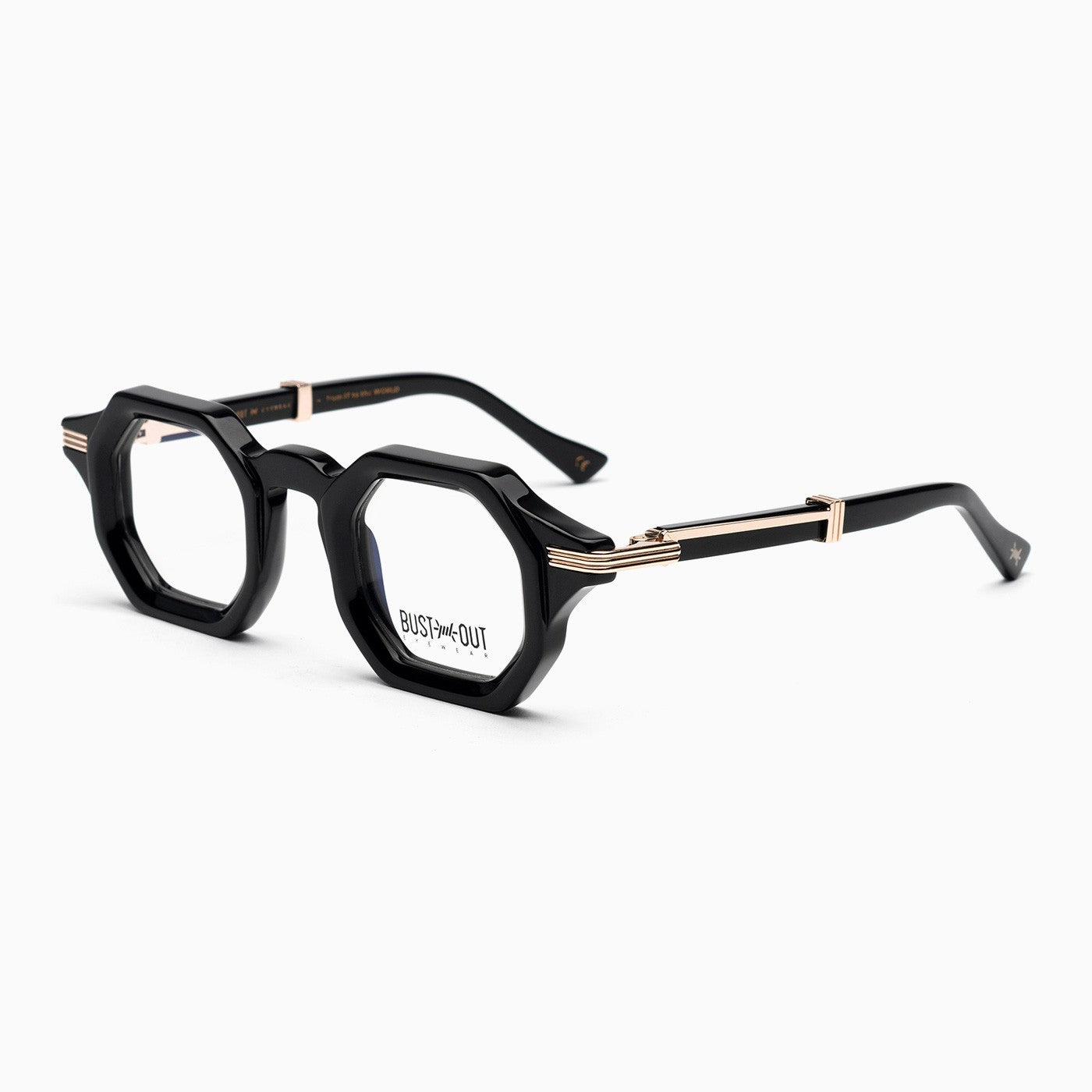 Occhiali da vista Bust Out modello Rodney Oro - Nero