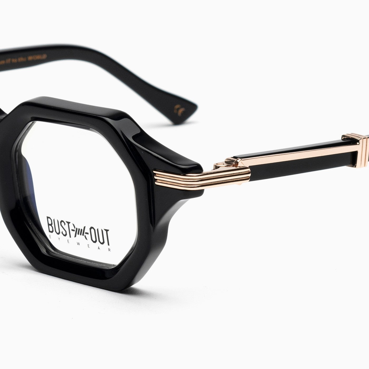 Occhiali da vista Bust Out modello Rodney Oro - Nero