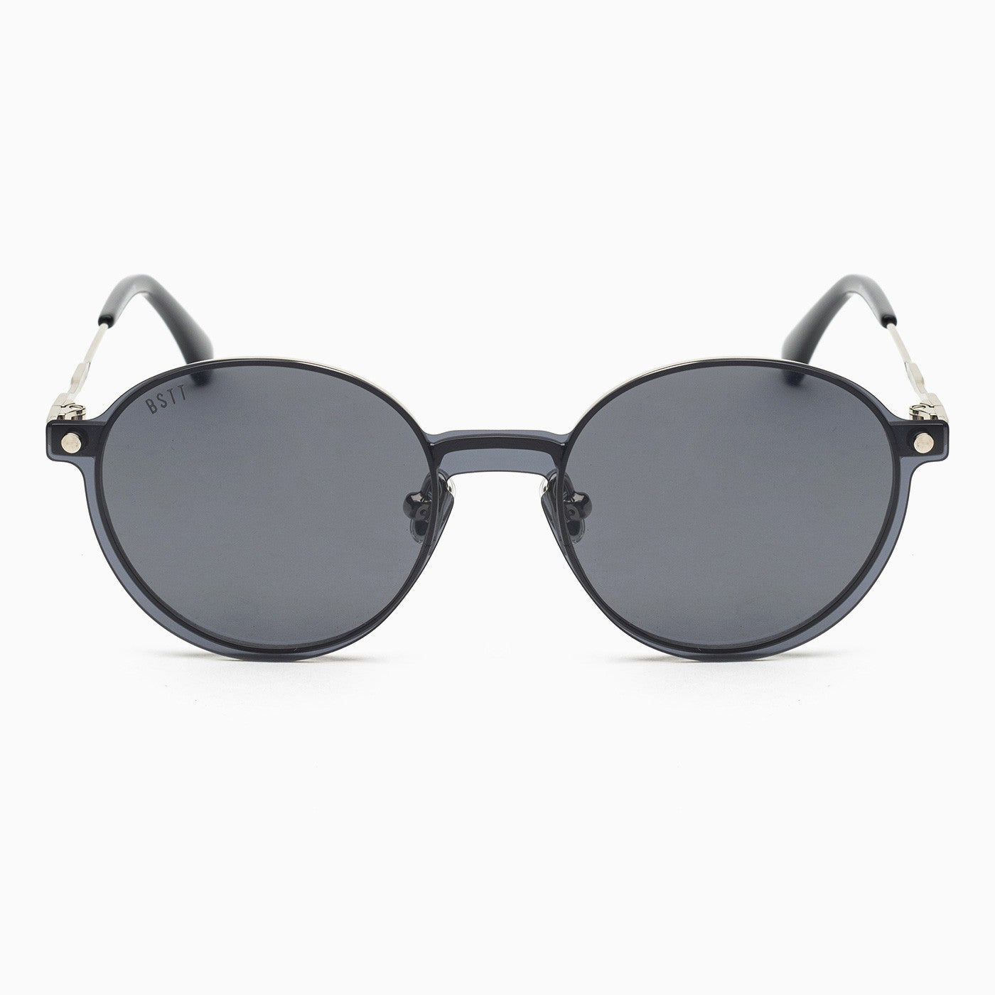 Occhiali da Vista con Clip Sole Bust Out Linea BSTT - Crocodile Argento