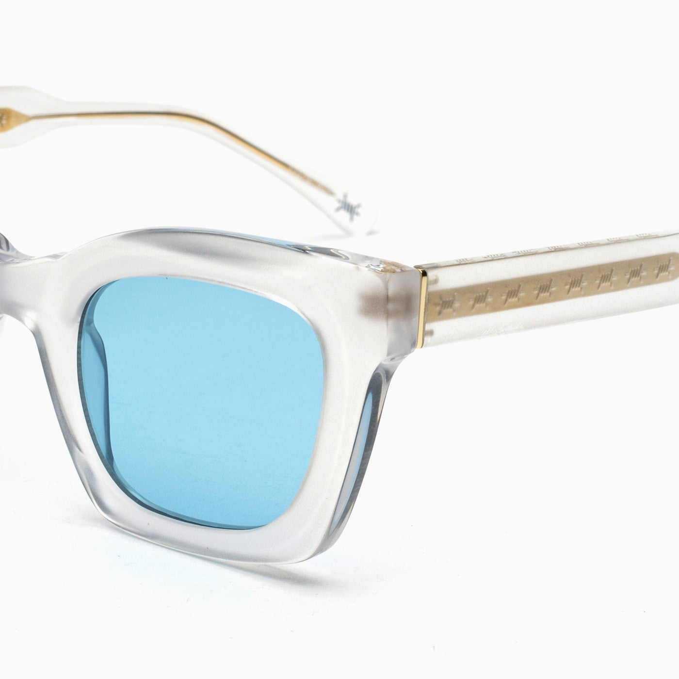 Occhiali da Sole Bust Out Angelina Cristallo Grigio