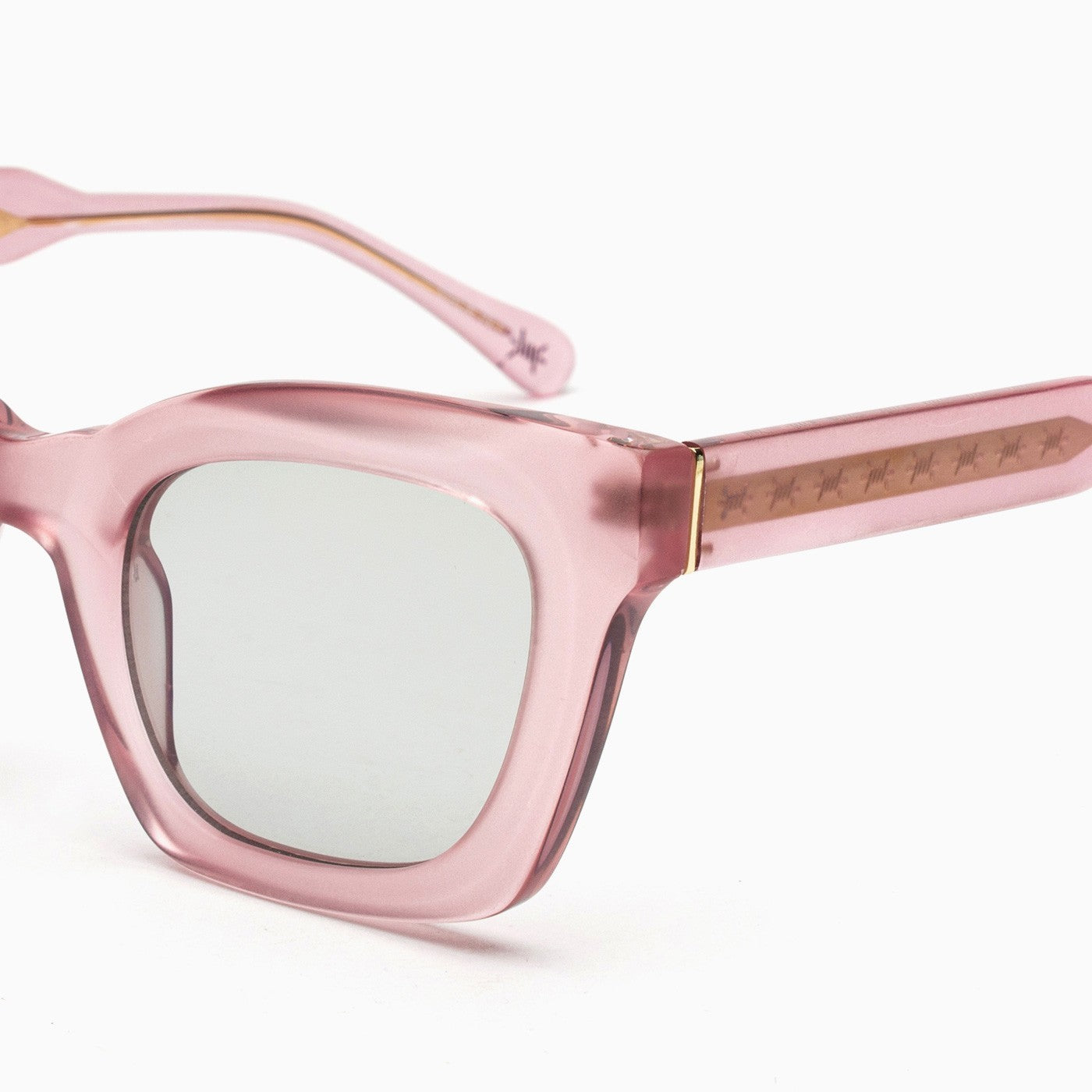 Occhiali da Sole Bust Out Angelina Cristallo Grigio