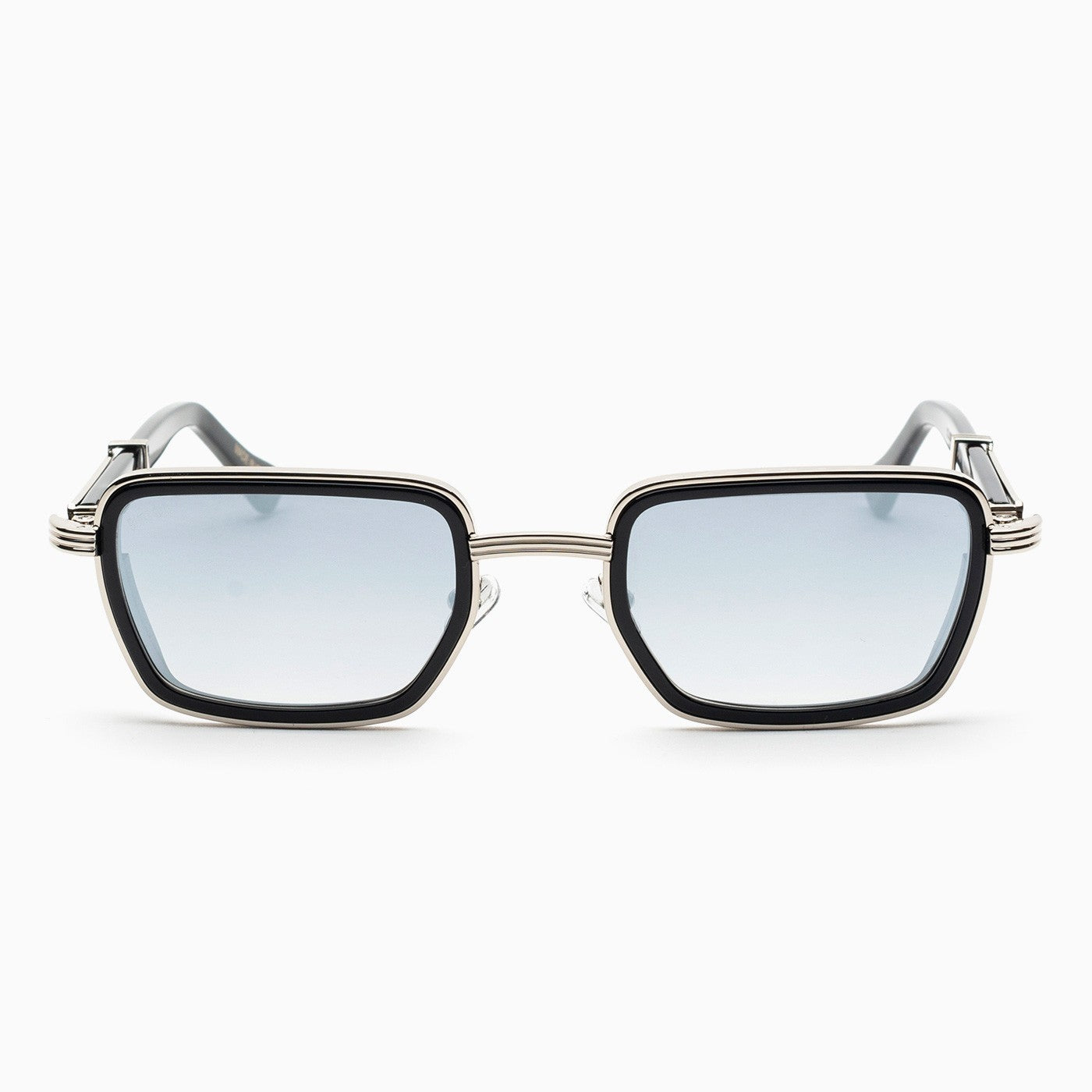 Occhiali da sole Bust Out modello Clint argento-nero