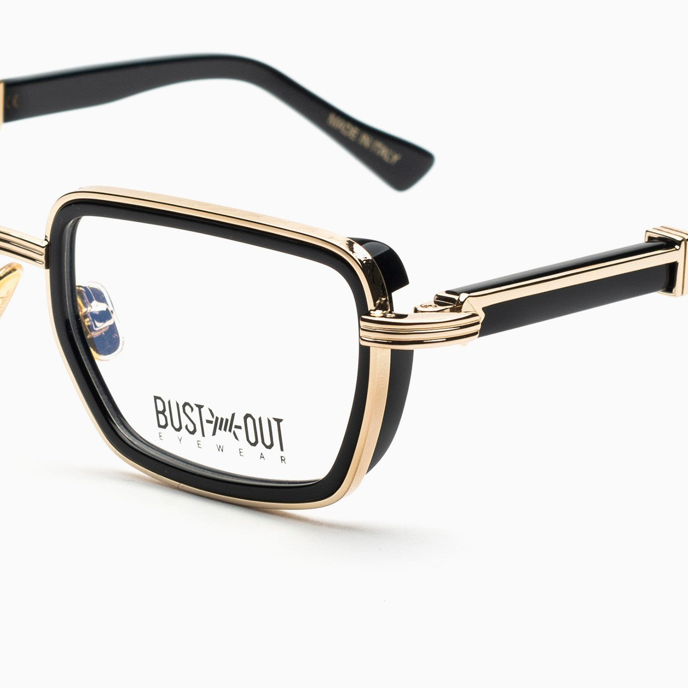 Occhiali da vista Bust Out modello Clint oro-nero