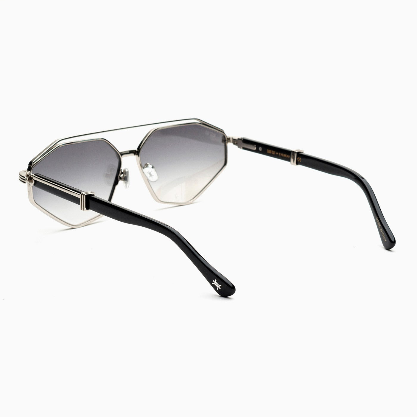 Occhiali da sole Bust Out modello Ferdinand montatura in argento-nero