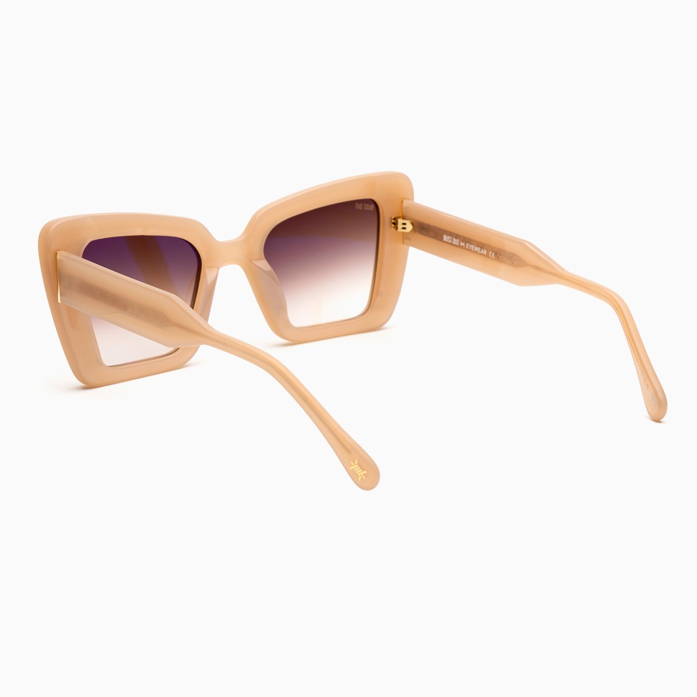 Occhiali da sole Bust Out Modello Megan Beige opaco