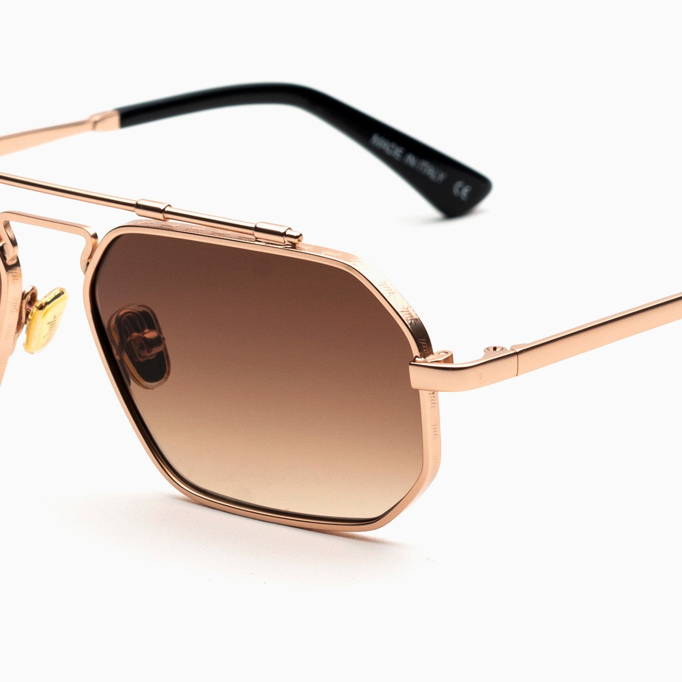 Occhiali da sole Bust Out Bud Oro Rosa lente marrone sfumato